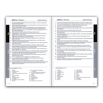 Pub Quiz Book - 10,000 Questions