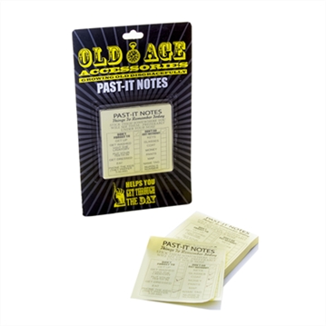 Old Age Past-It Notes
