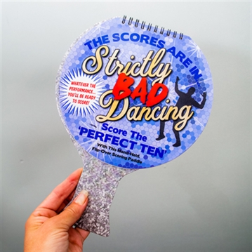 Strictly Bad Dancing Scoring Paddle