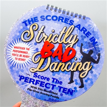 Strictly Bad Dancing Scoring Paddle