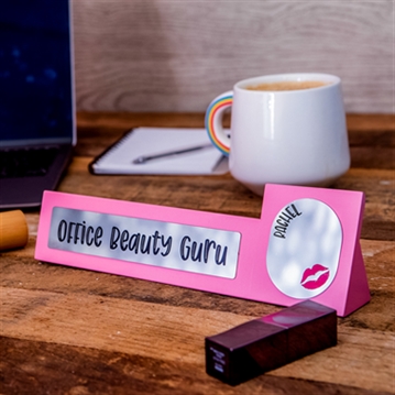 Office Beauty Guru Funny Desk Sign