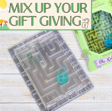Garden Labyrinth Gift Card Escape Maze Puzzle