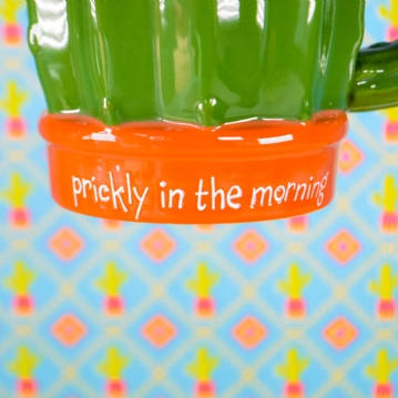 "Prickly in the Morning" Cactus Mug