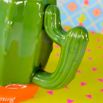 "Prickly in the Morning" Cactus Mug