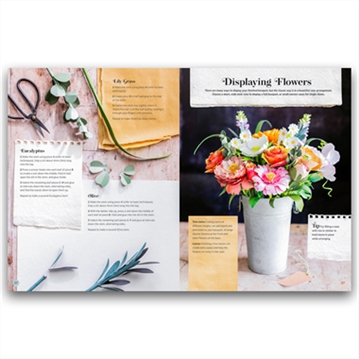 The Bouquet In A Book - Press-Out & Make