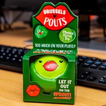 Brussels Pouts Stress Toy