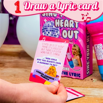 Sing Your Heart Out - Lyric Challenge Game