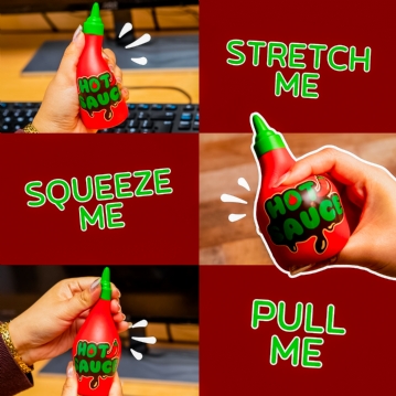 Hot Sauce Stress Toy