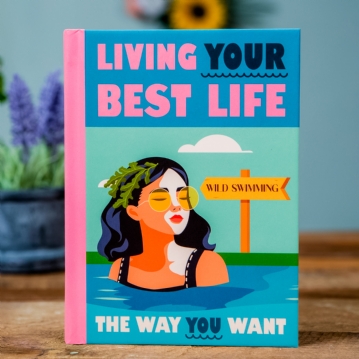 Living Your Best Life - Motivational Self-Care Book