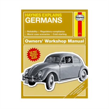 Haynes Manual Explaining The Germans