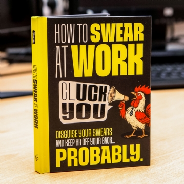 How to Swear at Work Book - Funny Colleague Gift