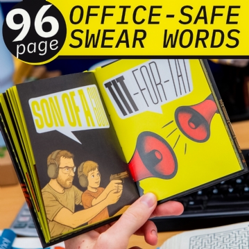 How to Swear at Work Book - Funny Colleague Gift