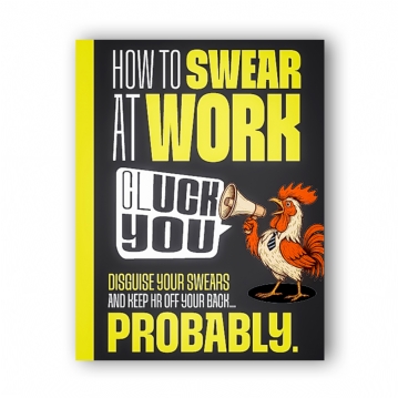 How to Swear at Work Book - Funny Colleague Gift