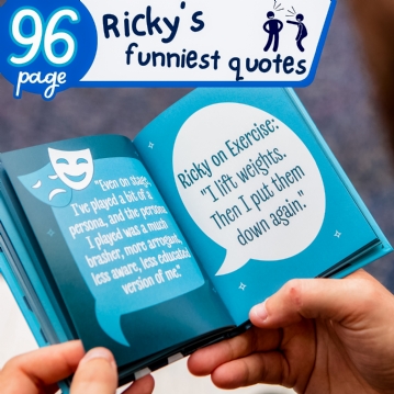 The Unofficial Brutally Honest Ricky Gervais Book