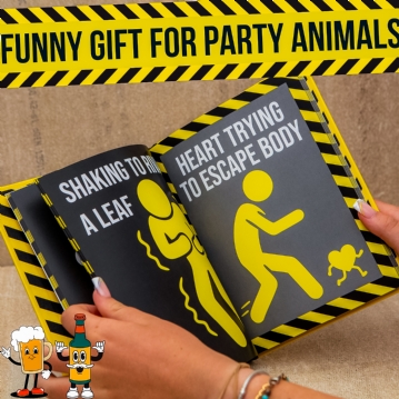 50 Hangover Cures Funny Book