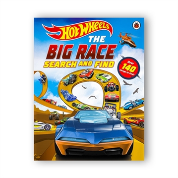Hot Wheels: The Big Race Search & Find Book