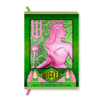 Wicked - Elphaba & Glinda Reversible Sculpted Journal