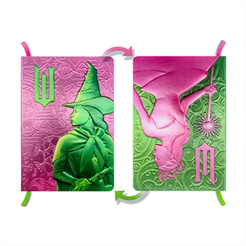 Wicked - Elphaba & Glinda Reversible Sculpted Journal
