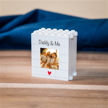 Personalised Fold-Out "Daddy & Me" LEGO Brick Photo Albums