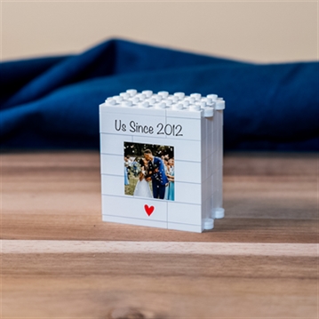 Personalised Fold-Out "Us Since..." LEGO Brick Photo Albums