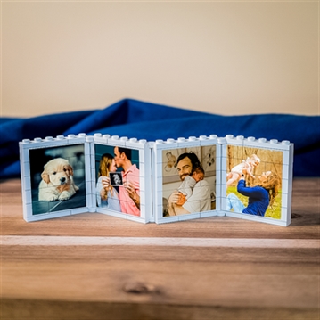 Personalised Fold-Out "Us Since..." LEGO Brick Photo Albums