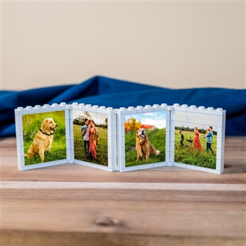 Personalised Fold-Out "The Family" LEGO Brick Photo Albums