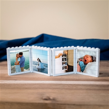 Personalised Fold-Out "Getting it On Ever Since" LEGO Brick Photo Albums