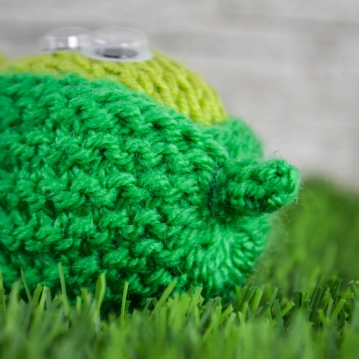 Hand Knitted Amigurumi Two Peas in a Pod