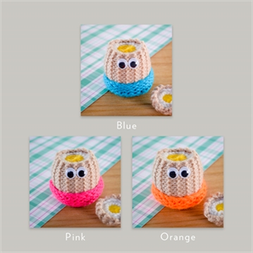 Handmade Knitted Boiled Egg