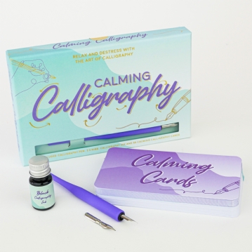 Calming Calligraphy Card Pack