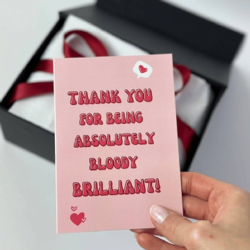 Personalised Thank You Gift Box for My Unpaid Therapist