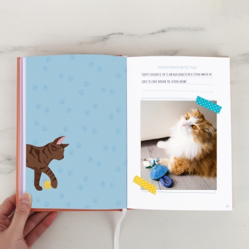 My Cat Journal Keesake Scratch Book