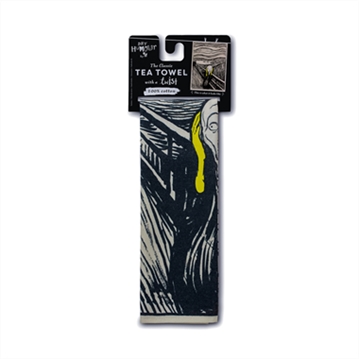 The After Dinner Scream Tea Towel