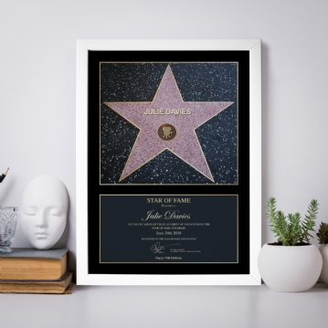 Personalised Star of Fame