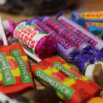 Small Personalised Retro Sweets Jar