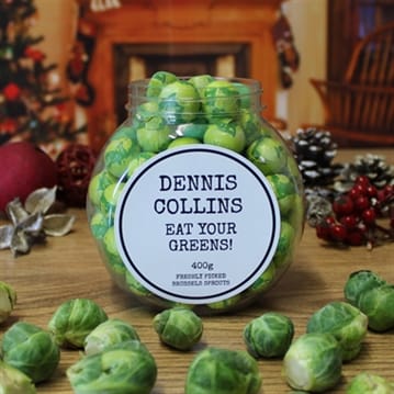 Personalised Chocolate Sprouts Jar