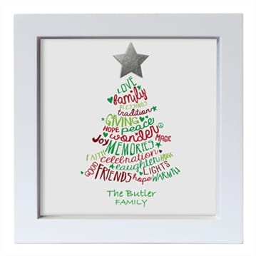 Personalised Christmas Family Print | Find Me A Gift