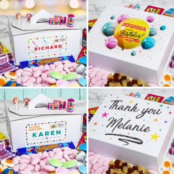 Personalised Sweet Boxes 