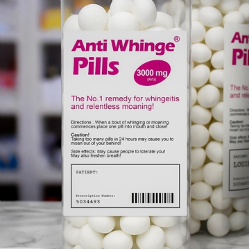 Personalised Mint Pill Jars