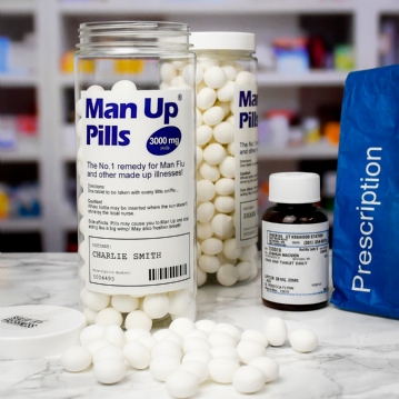 Personalised Mint Pill Jars