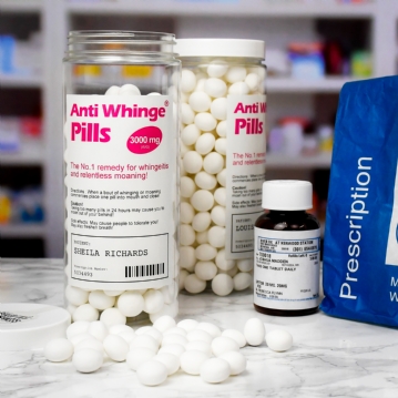 Personalised Mint Pill Jars