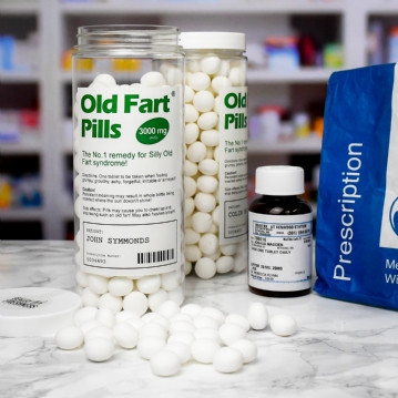 Personalised Mint Pill Jars