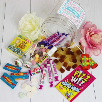 Personalised Best Mum Sweet Jar