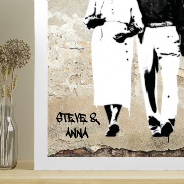 Personalised Grow Old Together Framed Print 