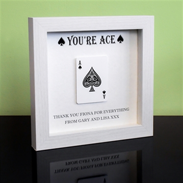 Personalised You're Ace Framed Print