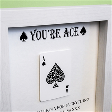 Personalised You're Ace Framed Print