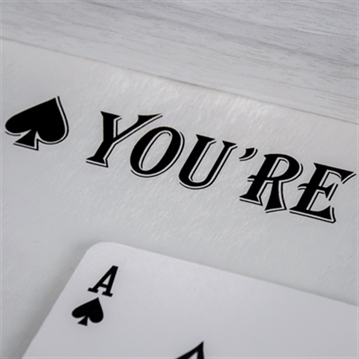 Personalised You're Ace Framed Print