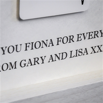 Personalised You're Ace Framed Print