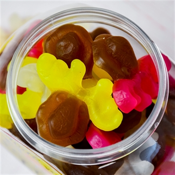 Personalised Christmas Reindeer Sweet Jar - "Nose so Bright"