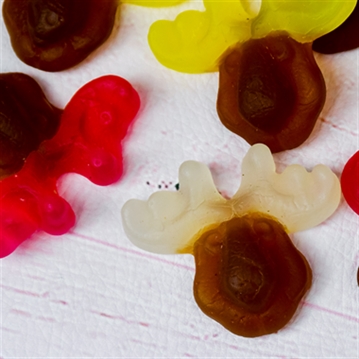 Personalised Christmas Reindeer Sweet Jar - "Nose so Bright"